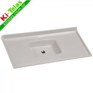 PIA RORALIT 120 CM X 55 CM - GRANITADA - BRANCO - A. J. RORATO