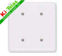 PLACA CEGA 4X4 - BRANCA - INTERNEED