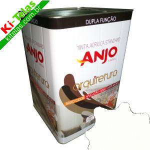 TINTA ACR&Iacute;LICA - STANDARD - BRANCO NEVE SEMI BRILHO - 18L - ANJO