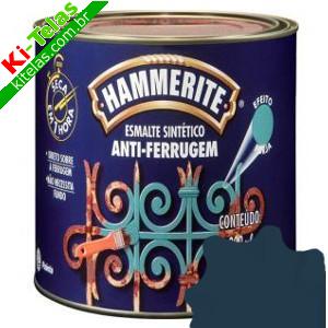 TINTA ANTIFERRUGEM - HAMMERITE - AZUL - 800ML - CORAL