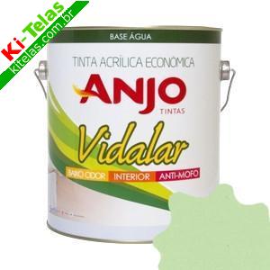 TINTA ACR&Iacute;LICA - ECON&Ocirc;MICA - VIDALAR - VERDE &Aacute;GUA FOSCA - 3,6L - ANJO