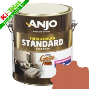 TINTA ACR&Iacute;LICA - STANDARD - TERRACOTA FOSCA - 3,6L - ANJO