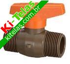REGISTRO ESFERA ROSCA EXTERNA - 3/4" - HERC