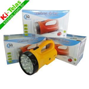 LANTERNA RECARREG&Aacute;VEL - 15 LEDS - PADR&Atilde;O