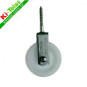 ROLDANA PVC 4CM C/ PARAFUSO - PADR&Atilde;O