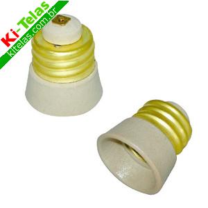 ADAPTADOR SOQUETE E40 PARA E27 - PADR&Atilde;O