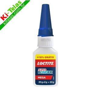 ADESIVO INSTANT&Acirc;NEO - SUPER BONDER MEGA - 22G - LOCTITE