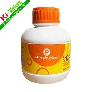 ADESIVO PL&Aacute;STICO P/ PVC 175G - FRASCO COM PINCEL - PLASTUBOS