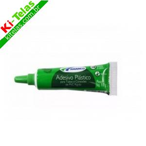 ADESIVO PL&Aacute;STICO P/ PVC 17G - (PEQUENA) - AMANCO