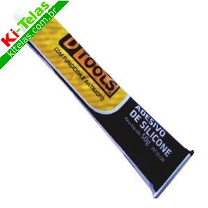 ADESIVO SILICONE TRANSPARENTE - 50G - DTOOLS