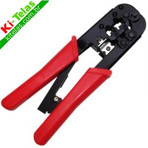 ALICATE DE CLIMPAR RJ11/RJ12/RJ45 C/ CATRACA - PADR&Atilde;O