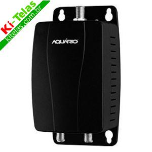 AMPLIFICADOR DE SINAL PARA ANTENA DE TV 20DB - DIGITAL HDTV/UHF/VHF/FM - AQU&Aacute;RIO