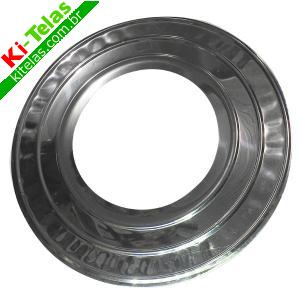 ANEL ACABAMENTO PARA FOG&Atilde;O A LENHA - INOX - N.11 - PADR&Atilde;O