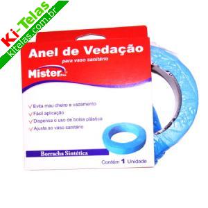 ANEL DE VEDA&Ccedil;&Atilde;O DE BORRACHA SINT&Eacute;TICA P/ VASO SANIT&Aacute;RIO (SEM GUIA) - MISTER