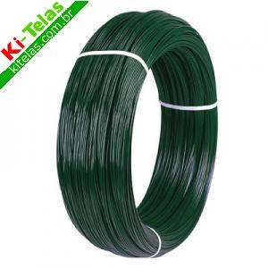 ARAME REVESTIDO COM PVC - BWG 18 - VERDE - PADR&Atilde;O