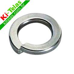 ARRUELA DE PRESS&Atilde;O ZINCADA - 1/4" - PADR&Atilde;O