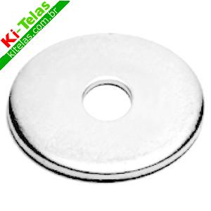 ARRUELA - 5,5MM (3/16") - FUNILEIRO - ZINCADA - PADR&Atilde;O