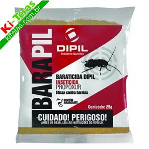 BARATICIDA BARAPIL - ISCA GRANULADA - 25G - DIPIL