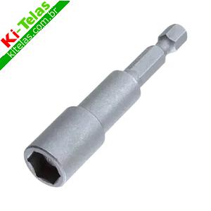 BIT PONTA SOQUETE MAGN&Eacute;TICO 8MM P/ PARAFUSADEIRA - FERTAK TOOLS
