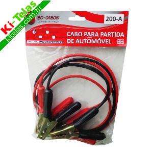 CABO PARA PARTIDA DE AUTOM&Oacute;VEL - 200A - BC-CABOS