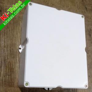 CAIXA DE PROTE&Ccedil;&Atilde;O PARA CENTRAIS ELETR&Ocirc;NICAS - BRANCA - 13,5X17CM - PADR&Atilde;O