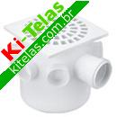 CAIXA SIFONADA COM GRELHA - 150X175X50 - HERC