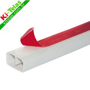 CANALETA ADESIVADA C/ DIVIS&Atilde;O 20MM X 10MM X 2 METROS - PADR&Atilde;O