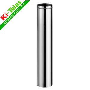 CANO P/ FOG&Atilde;O A LENHA - INOX - 1M - N.11 - PADR&Atilde;O