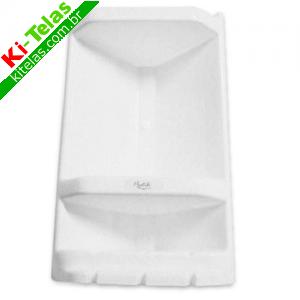 CANTONEIRA PARA BANHEIRO - BRANCO - PLASTIPAN