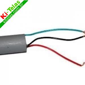 CAPACITOR 3 FIOS - VENTILADOR / MOTOR - 4UF + 6UF - 50/60HZ - 25C/85C/21C - 250VAC - PADR&Atilde;O