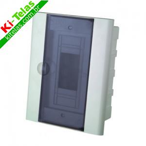 QUADRO DE DISTRIBUI&Ccedil;&Atilde;O PARA DISJUNTOR - 3 NEMA OU 4 DIN - EMBUTIR - PADR&Atilde;O
