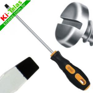 CHAVE DE FENDA CABO EMBORRACHADO - 5/16X10" - DTOOLS