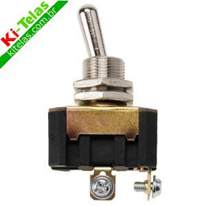 CHAVE / INTERRUPTOR ALAVANCA - 2 POSI&Ccedil;&Otilde;ES - LIGADO/DESLIGADO - 6A - 120V - PADR&Atilde;O