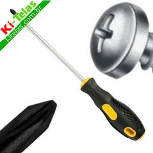 CHAVE PHILLIPS CABO EMBORRACHADO - 1/8X6" - DTOOLS