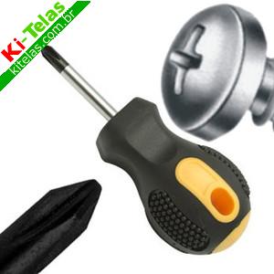 CHAVE PHILLIPS CABO EMBORRACHADO - TOCO - 3/16X1.1/2" - DTOOLS