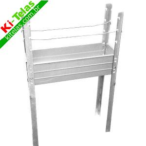 CHURRASQUEIRA GALVANIZADA PARA CHURRASQUINHO - 60X20X20 - DISIFFER