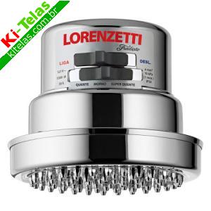 CHUVEIRO 4 TEMPERATURAS CROMADO TRADI&Ccedil;&Atilde;O - 6800W - 220V - LORENZETTI