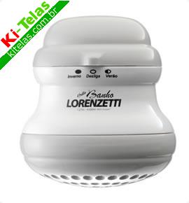 CHUVEIRO BELLO BANHO - CINZA - 3 TEMP. - 5500W - 220V - LORENZETTI
