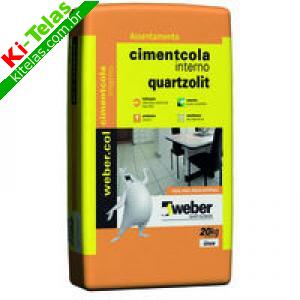 CIMENTCOLA INTERNO - ACI - 20KG - QUARTZOLIT