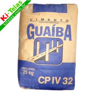 CIMENTO - 25KG - GUA&Iacute;BA