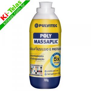 COLA PARA AZULEJO E PASTILHA - POLY MASSAPLIC - 700G - PULVITEC
