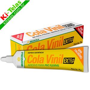 COLA VINIL 75G P/ PISCINA/LONA/BARRACA - BRASCOLA