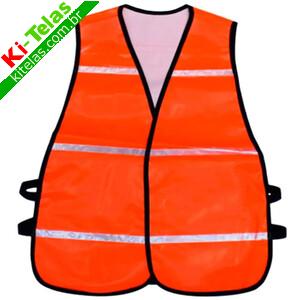 COLETE DE SINALIZA&Ccedil;&Atilde;O REFLETIVO LARANJA - PLASTCOR