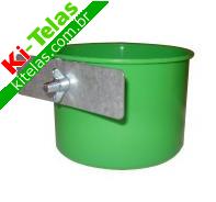 COMEDOURO CANECA PL&Aacute;STICA BORBOLETA - 190ML - PADR&Atilde;O