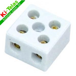 CONECTOR BIPOLAR DE PORCELANA - 2X16MM - PADR&Atilde;O