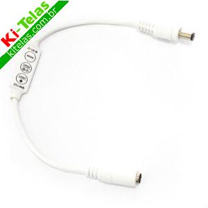 CONECTOR COM CONTROLE SEQUENCIAL DIMMER PARA FITA LED - PADR&Atilde;O