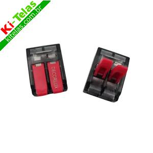 CONECTOR DE EMENDA E DERIVA&Ccedil;&Atilde;O - 2 VIAS - 40A - 6MM - DECORLUX