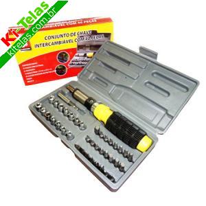 CONJUNTO DE CHAVE INTERCAMBI&Aacute;VEL C/ 40 PE&Ccedil;AS - BARCELONA