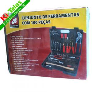 CONJUNTO DE FERRAMENTAS - KIT COM 100 PE&Ccedil;AS - BARCELONA
