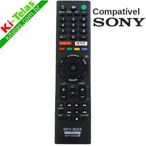 CONTROLE REMOTO P/ SMART TV SONY C/ GOOGLE PLAY E NETFLIX - PADR&Atilde;O